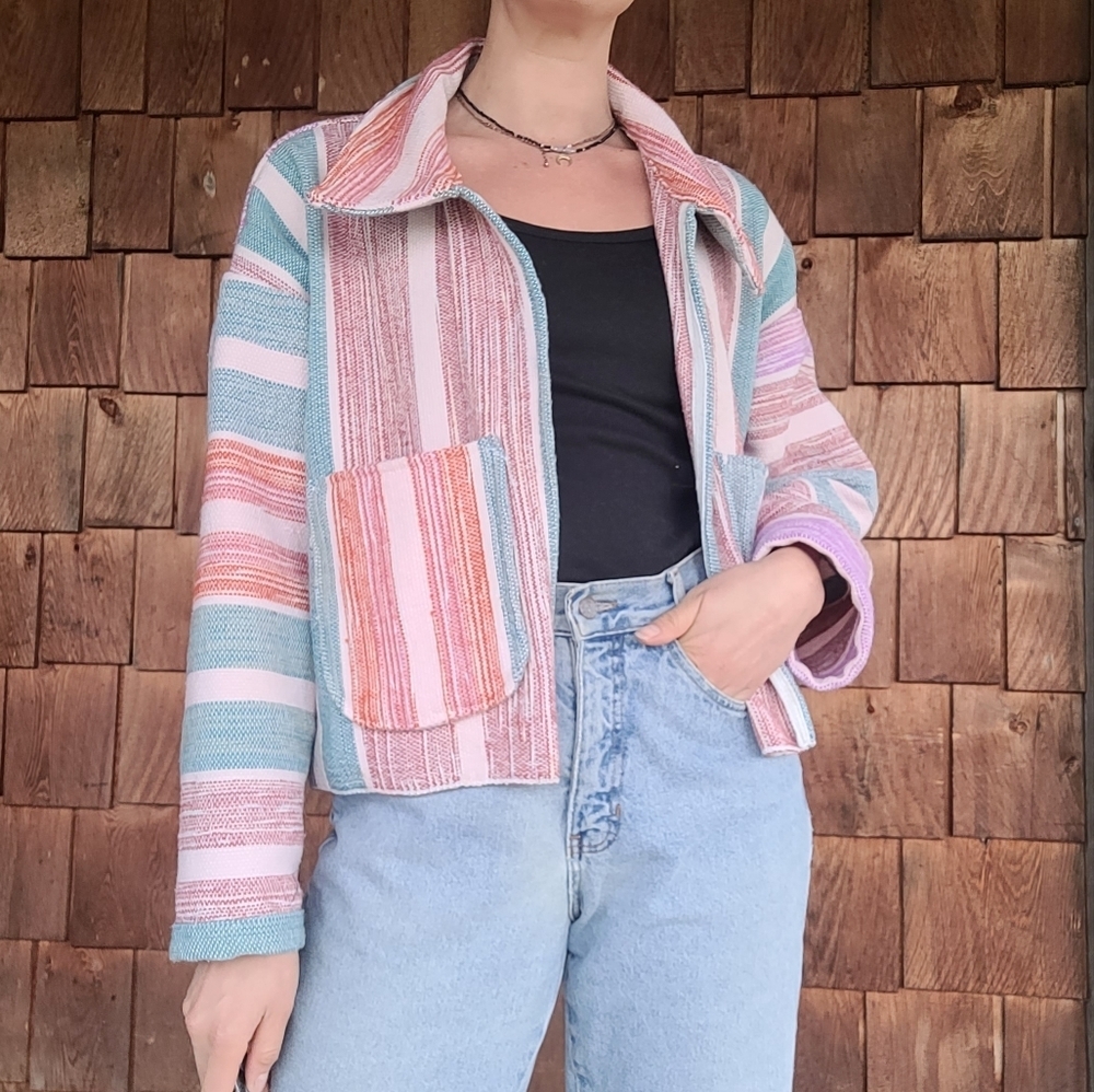 Handmade blanket coat - Picture 3 of 6